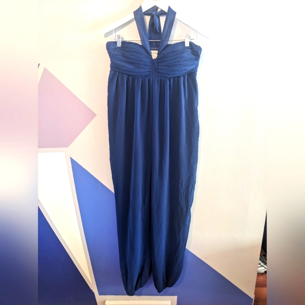 Beautiful colbolt blue jumpsuit